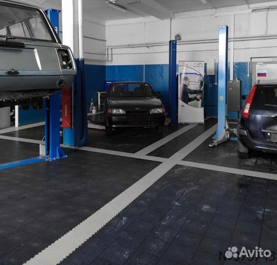 Модульная плитка для гаража