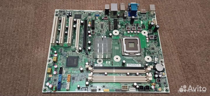 Материнская плата HP ddr3 4ядра +E5500