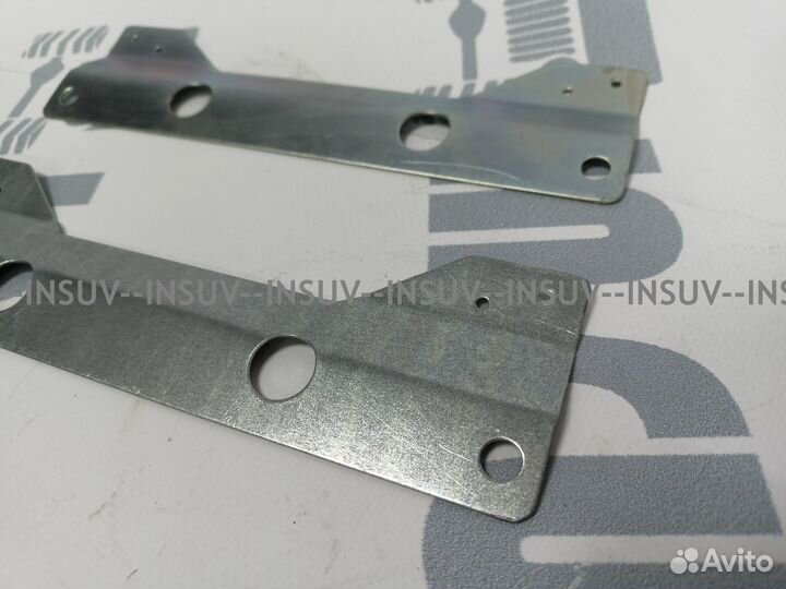 Пластины для установки решетки урбан на ниву 21213