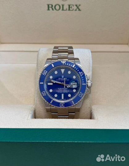 Часы rolex submariner smurf