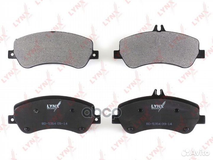 Колодки тормозные mercedes GLK X204 2.2-3.5 пер