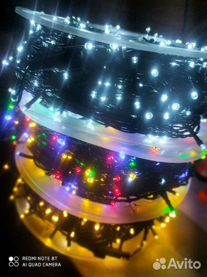 Уличная гирлянда 100 метров