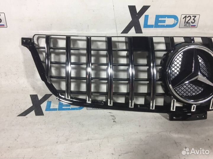Решетка радиатора Mercedes ML166 W166 GT AMG