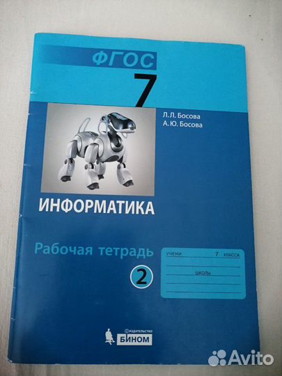 Рабочая тетрадь, по информатике