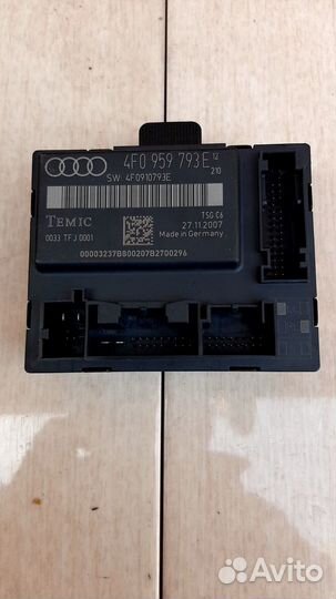 Блок управления двери Audi A6 (C6) 4F2