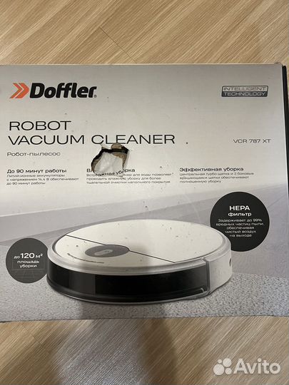 Робот пылесос Doffler vcr 787 xt
