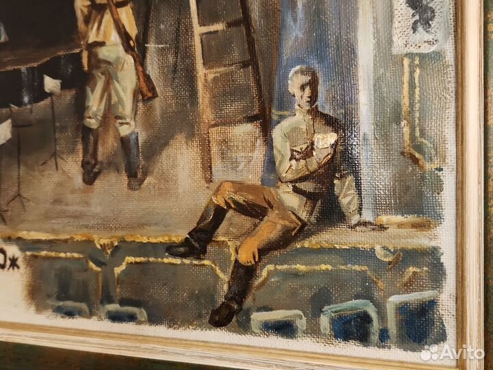 Картина холст масло