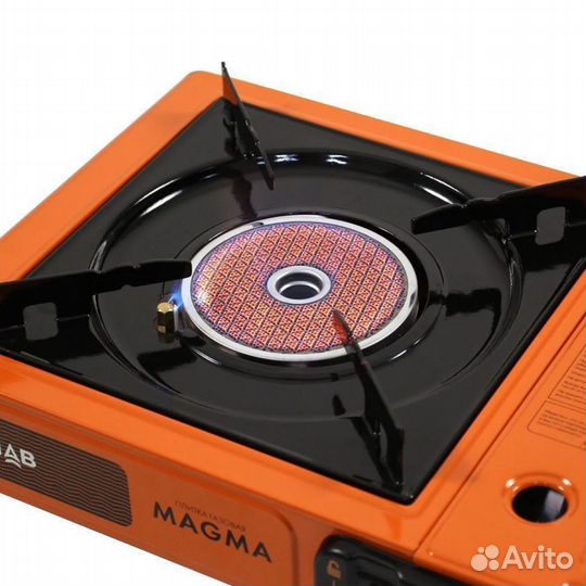 Портативная газовая плитка сплав magma (керамика)
