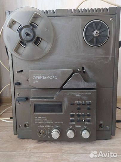 Катушечный магнитофон орбита 107 С
