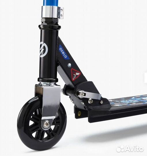 Самокат детский синий MID 1 robot Oxelo Decathlon