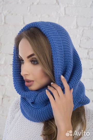 Хомут восьмёрка (шарф)