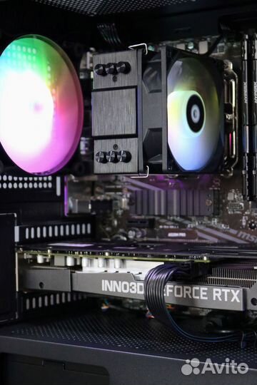 Мощный игровой компьютер RX 570 4GB XeonE5-2630V3