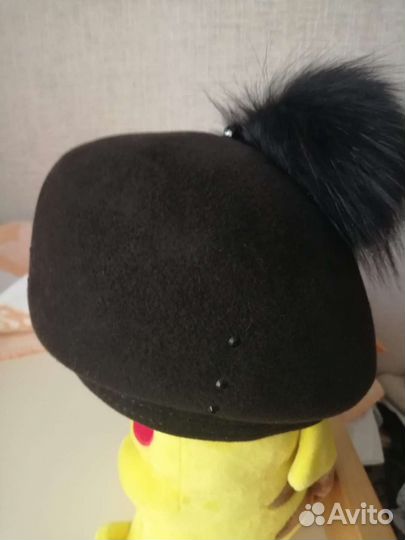 Берет фетровый женский