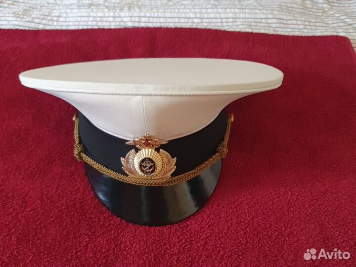 Фуражка вмф парадная белая