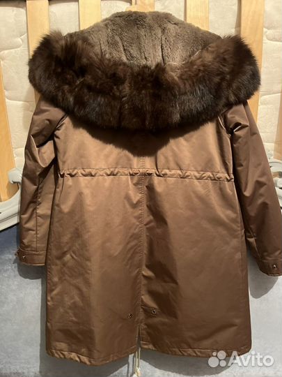 Куртка зимняя женская 42 44 размер с мехом