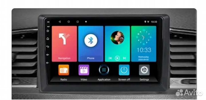 Магнитола 2 din android 9дюймов