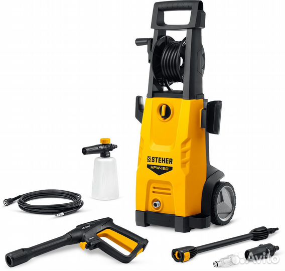 Мойка высокого давления steher 160 Атм, 2100 Вт