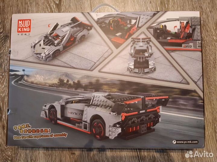 Конструктор Lamborghini veneno (аналог lego)