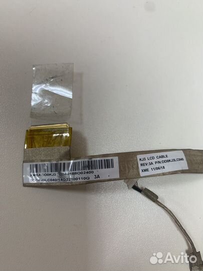 Шлейф матрицы ноутбука asus x52j