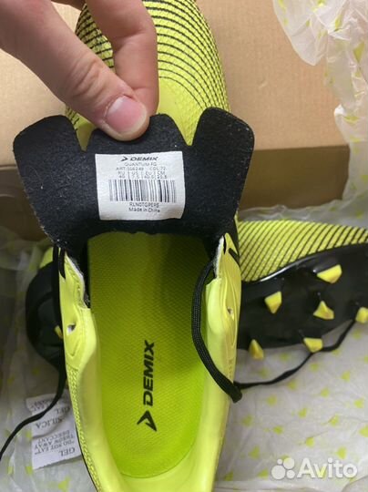 Бутсы quantum FG Demix 40 размер