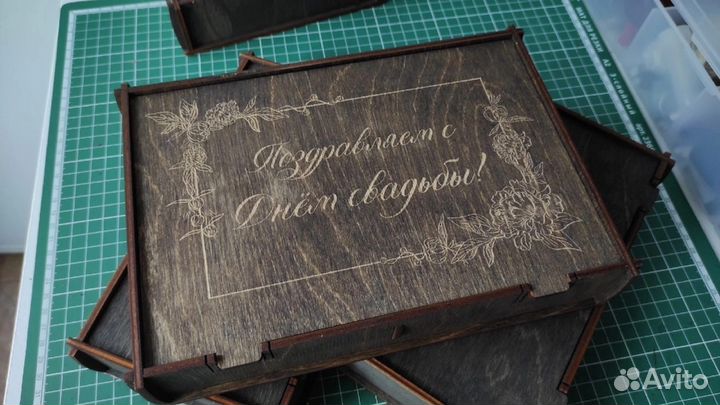 Деревянная коробка