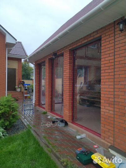 Мягкие окна для террас и беседок