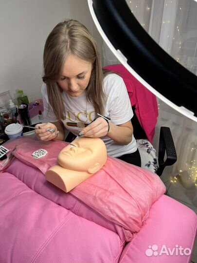 Обучение по наращиванию ресниц