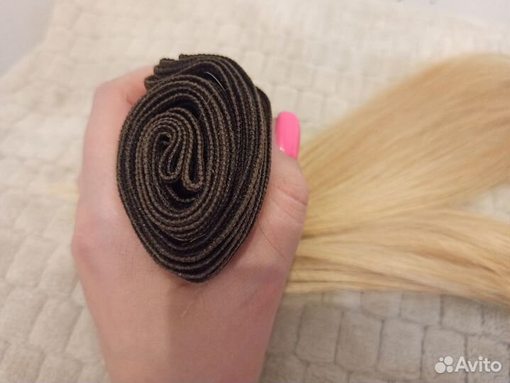 Био протеиновые волосы для наращивания 70см