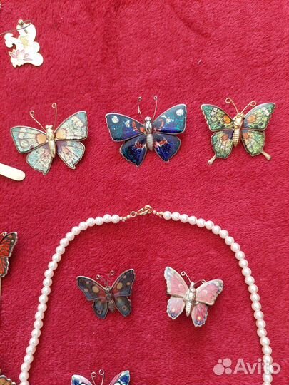 Брошь и колье