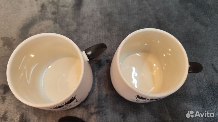 Кружки керамические, 2 шт