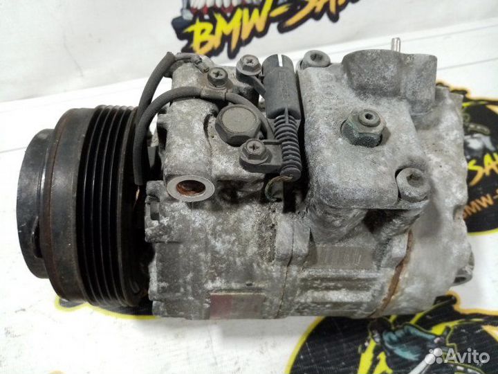 Компрессор кондиционера Bmw 5 E39 M52B25TU 1999