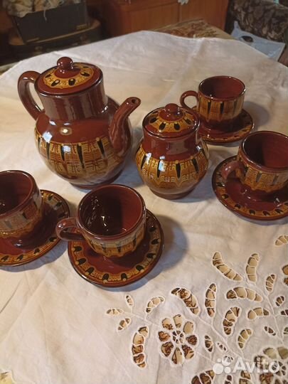 Кофейный сервиз керамика