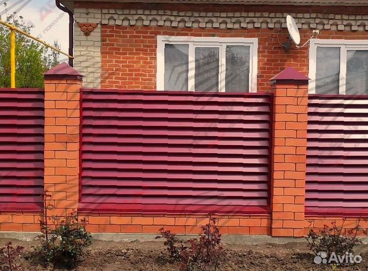 Забор жалюзи еврозабор