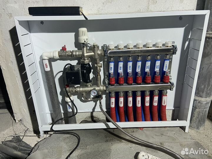 Теплый пол отопление водоснабжение