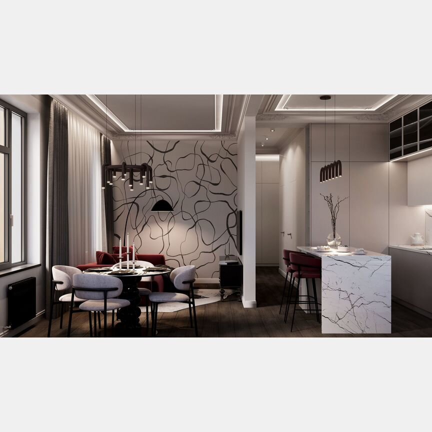 3-к. квартира, 68,1 м², 7/12 эт.