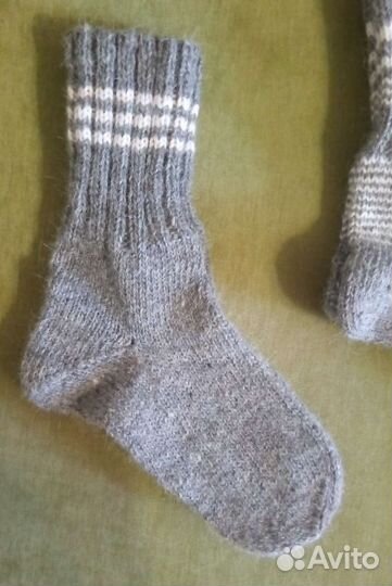 Носки шерстяные, 37.5-38, новые