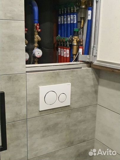 Установка инсталляции, унитаза. Реутов