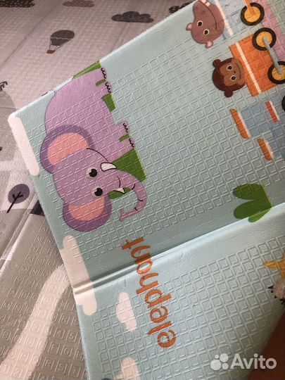 Развивающий детский коврик для ползания