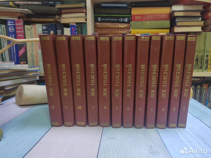 Лев Толстой собрание сочинений в 12 томах