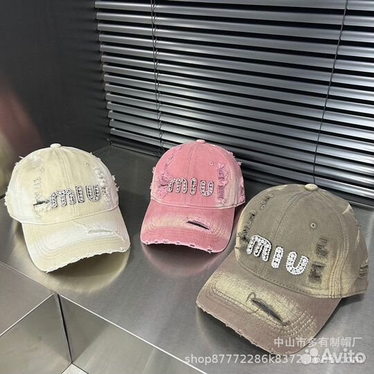 Бейсболка miu miu