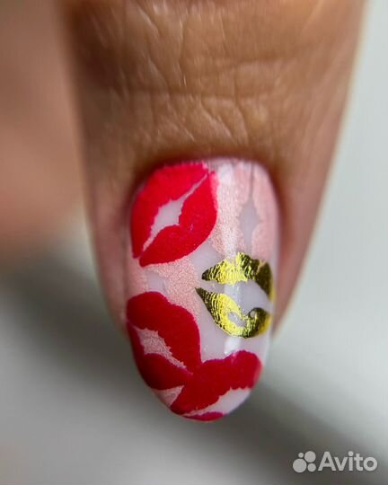 Маникюр ЖК Самолет