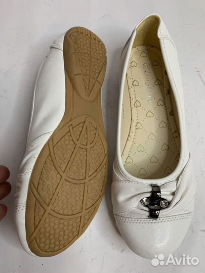 Балетки белые 1710658