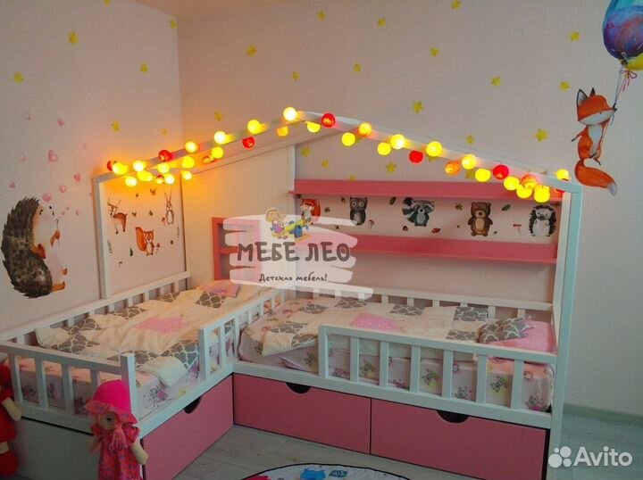 Кровать домик