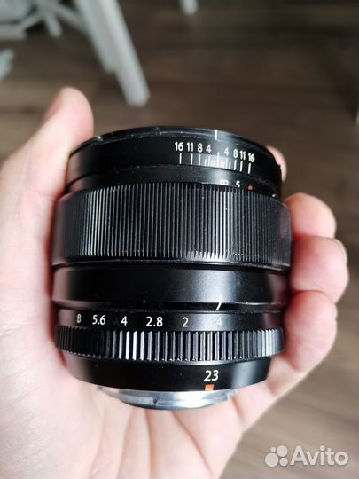 Объектив fujinon XF 23mm 1.4