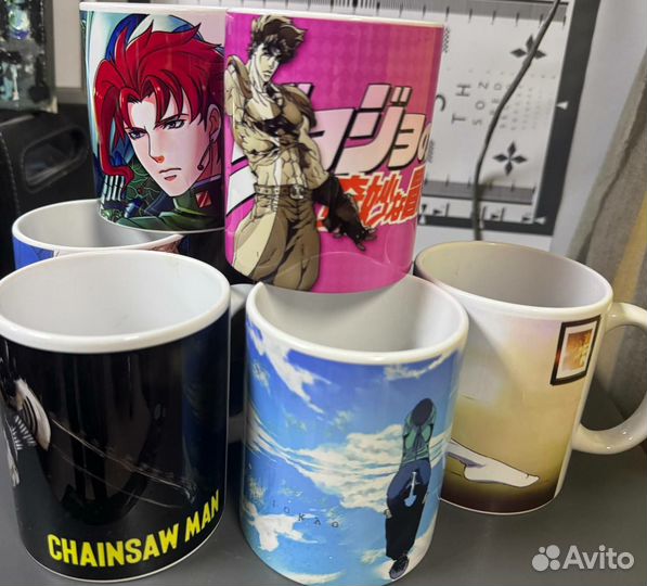 Кружка с принтом аниме