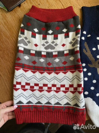 Пончо и свитер для собаки