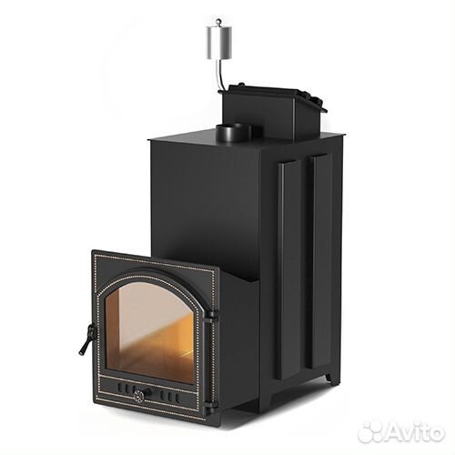 Печь для бани Эверест inox 32 (205) под обкладку