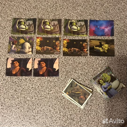 Наклейки для альбомов Шрек