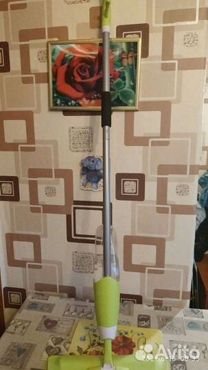 Швабра с распылителем