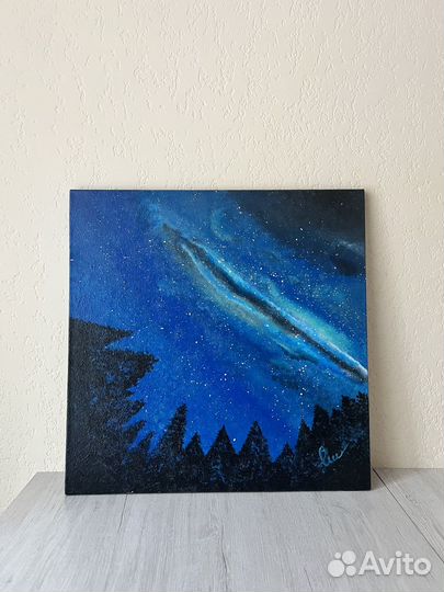 Картина акрилом на холсте